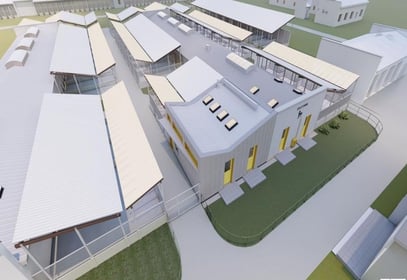 Przebudowa budynku schroniska dla zwierząt z izolatką psów oraz przebudowa i rozbudowa budynku bytowego psów przy ul. Ślazowej we Wrocławiu